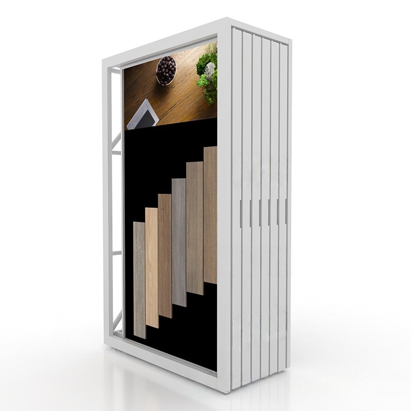 Display Stand Wood - Hoogwaardige trek-duw tegelrek met modern design,