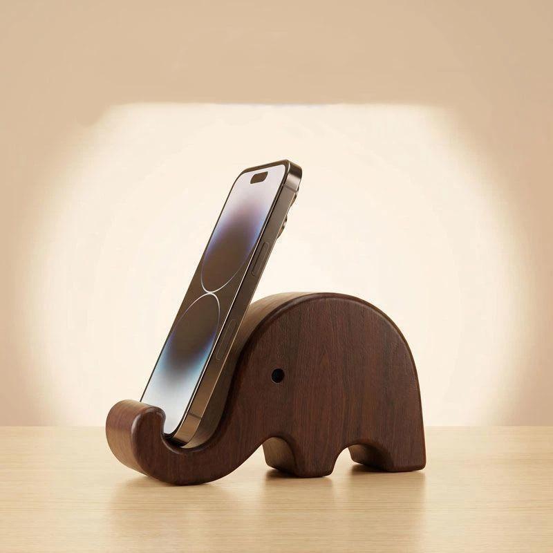 Eenvoudige creatieve telefoons - Display Stand Wood recensie en prijs